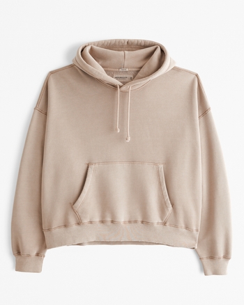 Essential Cropped Popover Hoodie