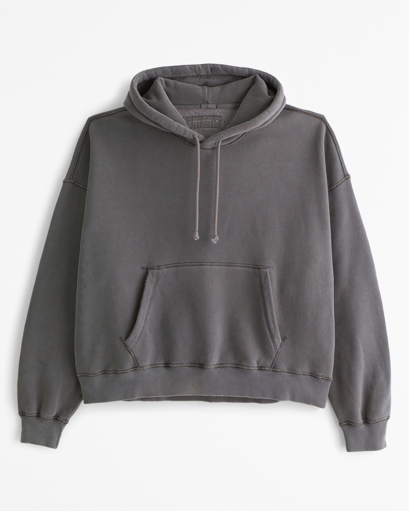 Essential Cropped Popover Hoodie