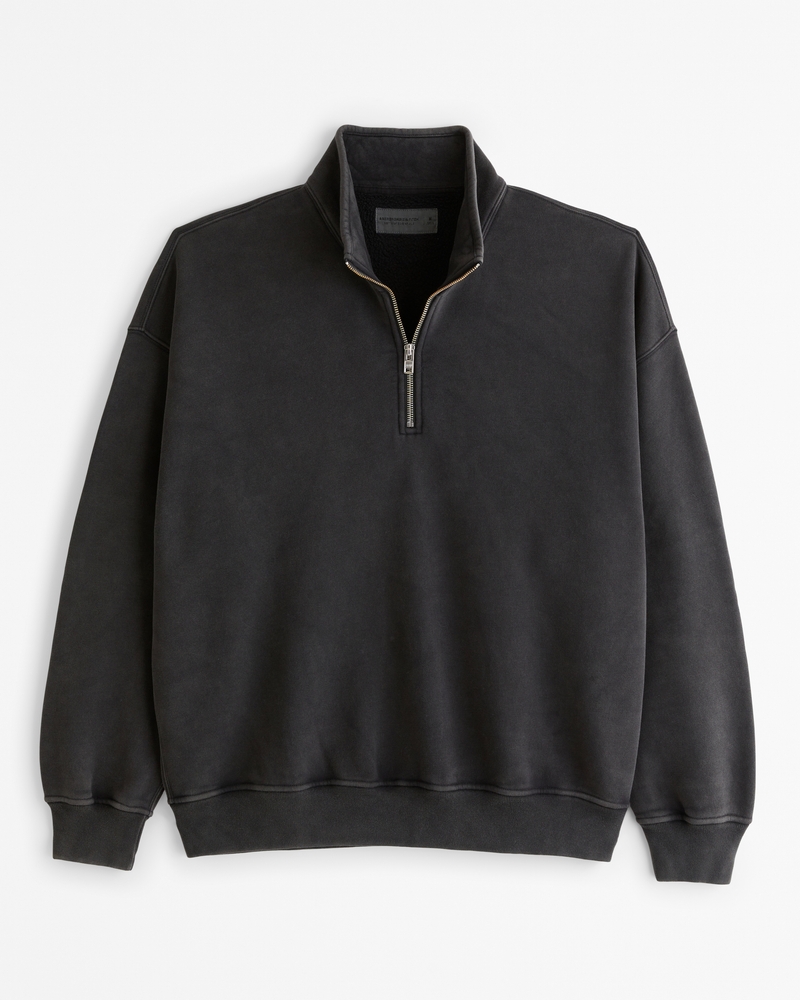 Half zip sweatshirt best sale