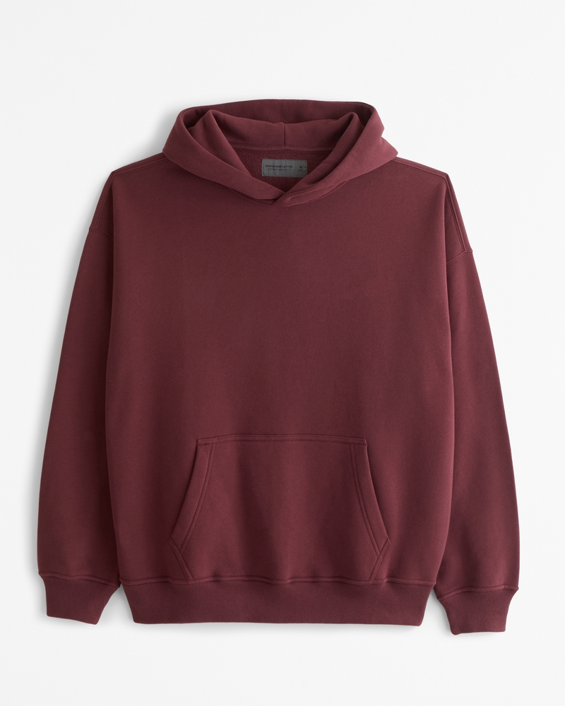 Red abercrombie hoodie clearance