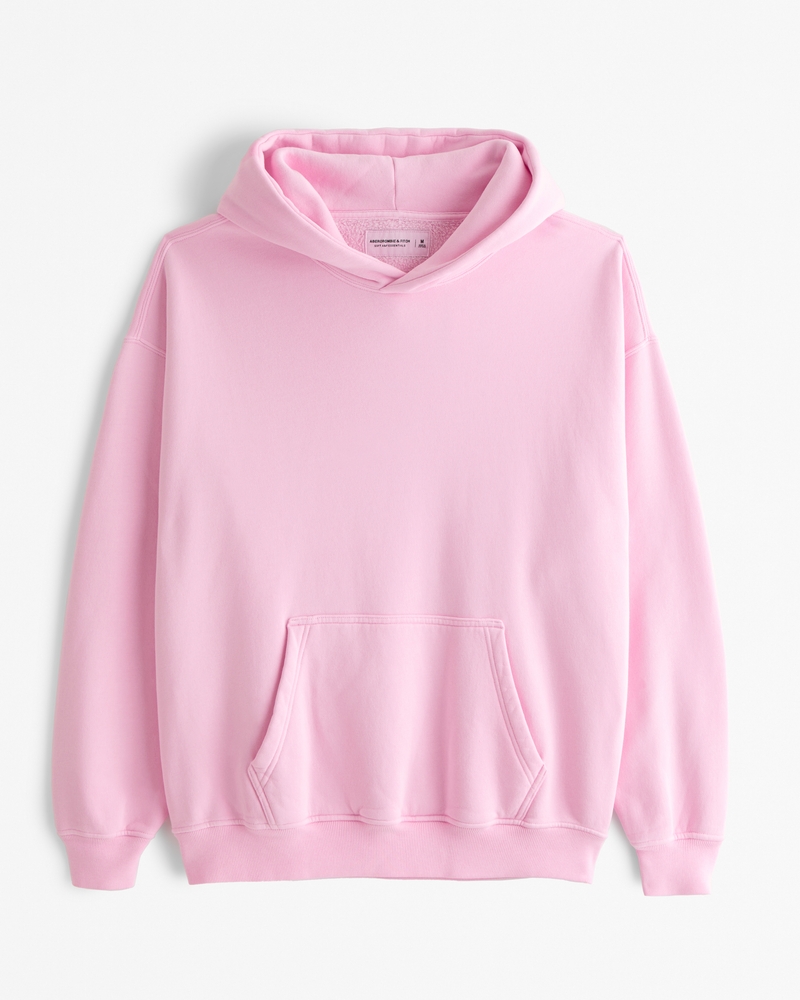 Pink abercrombie hoodie on sale