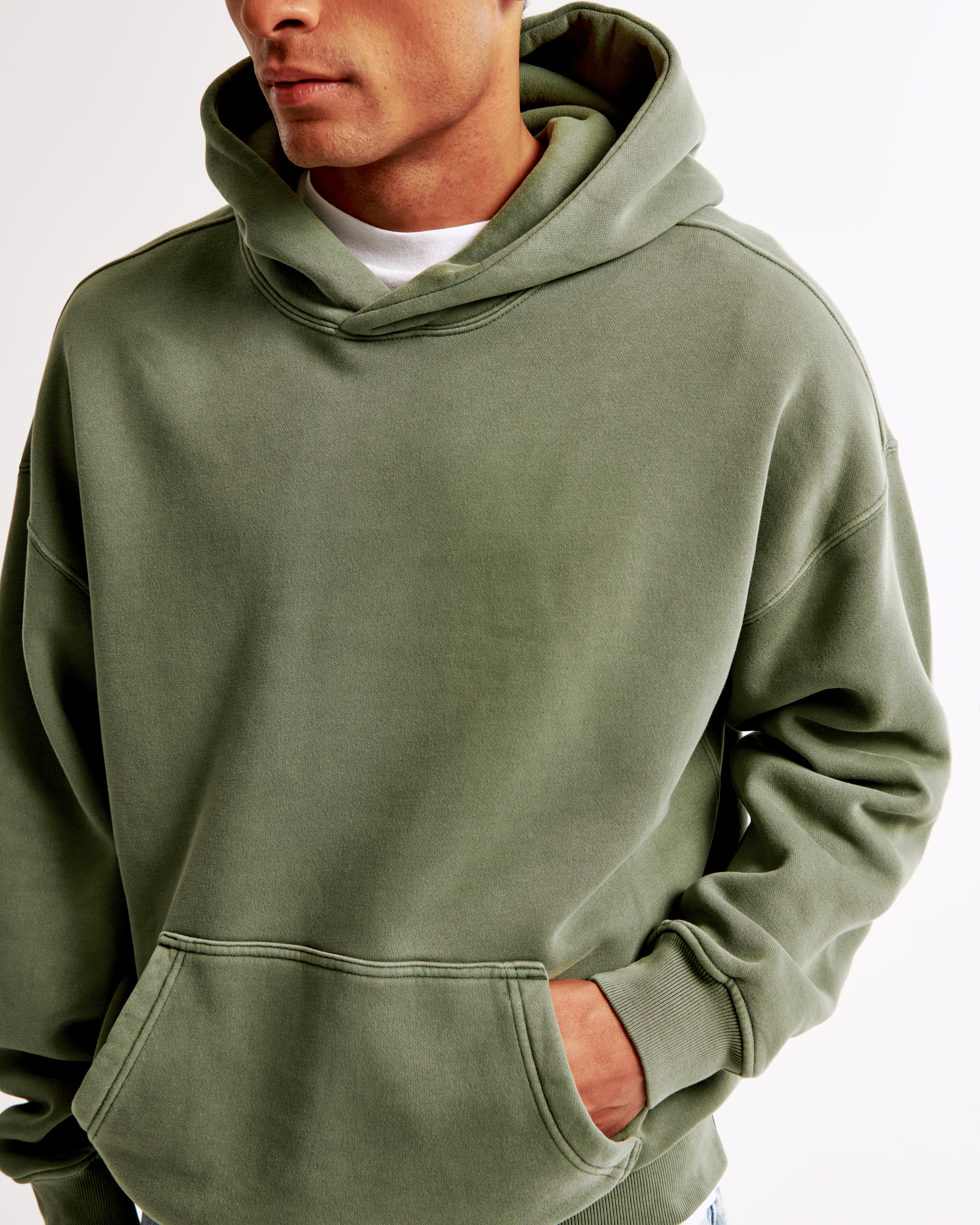 Men's Essential Popover Hoodie | Men's A&F Essentials | Abercrombie.com