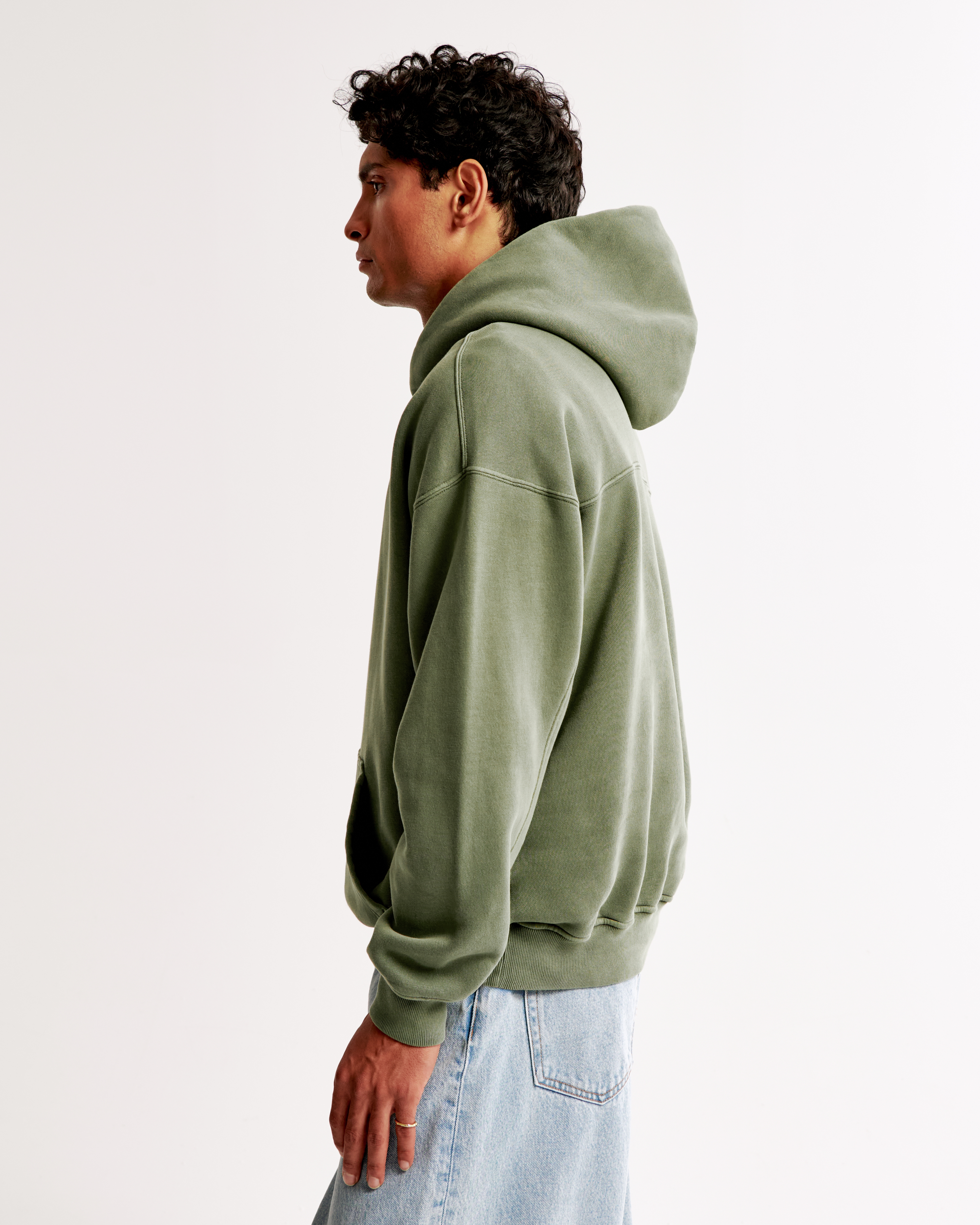 Men's Essential Popover Hoodie | Men's A&F Essentials | Abercrombie.com