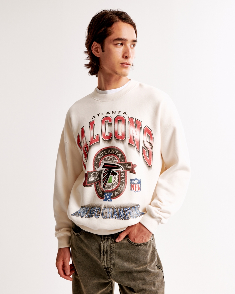 Atlanta Falcons Graphic Crew Sweatshirt