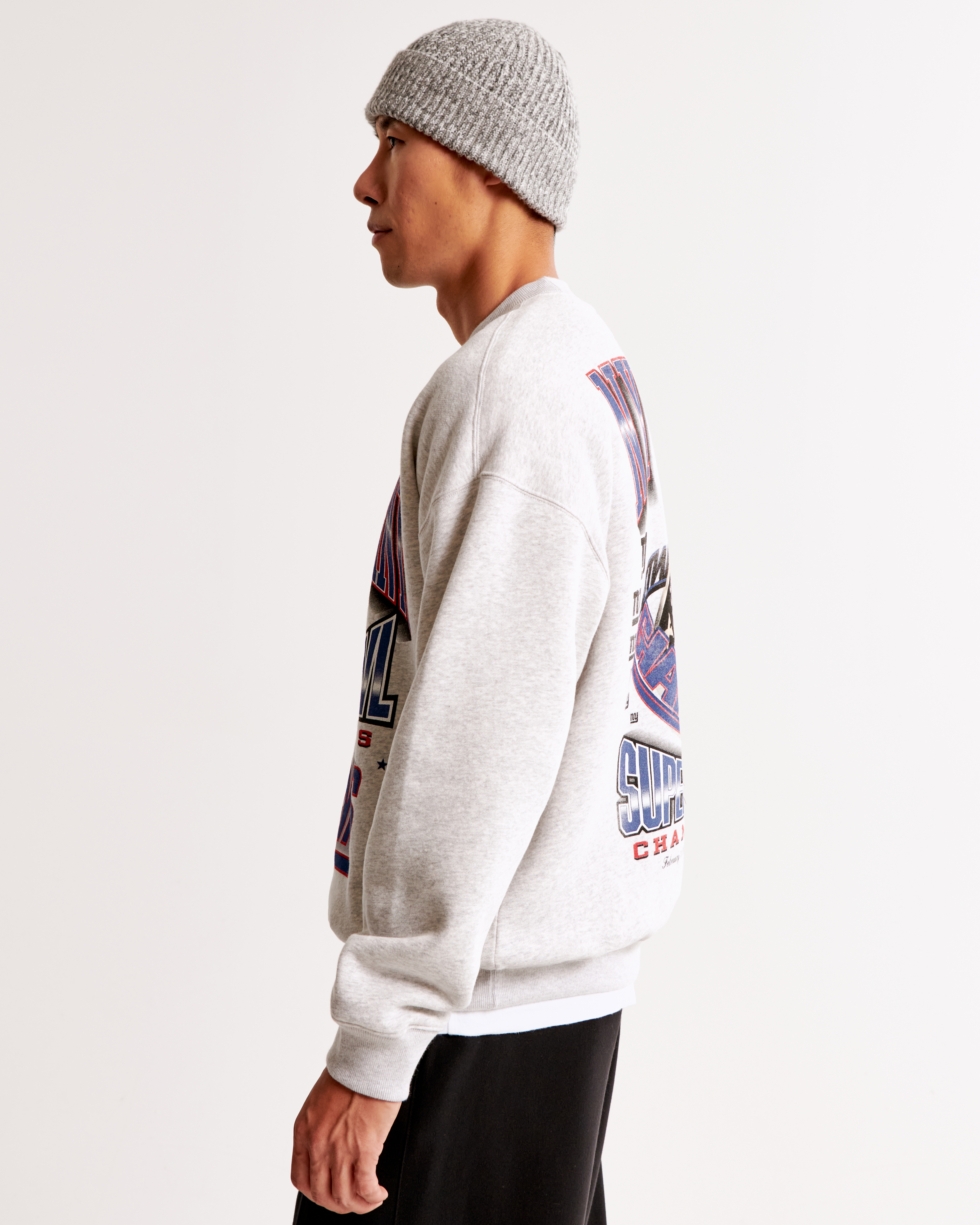 Men's New York Giants Graphic Crew Sweatshirt | Men's Tops
