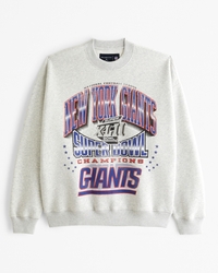 New York Giants Graphic Crew Sweatshirt