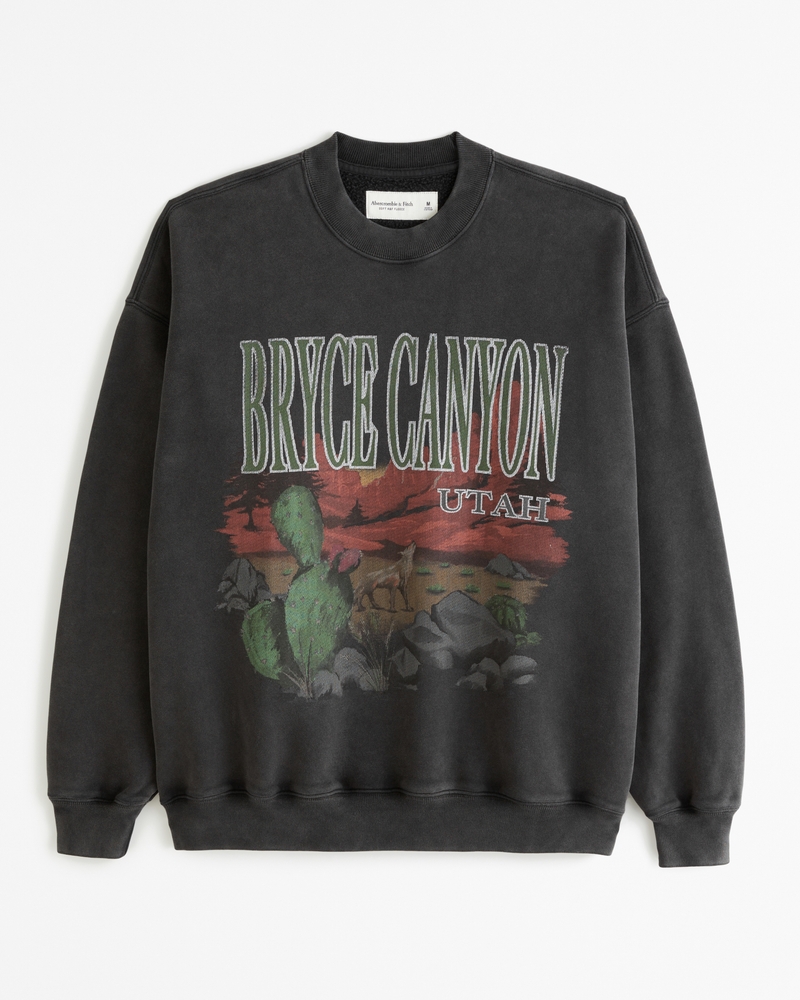 Gender Inclusive Bryce Canyon Graphic Crew Sweatshirt