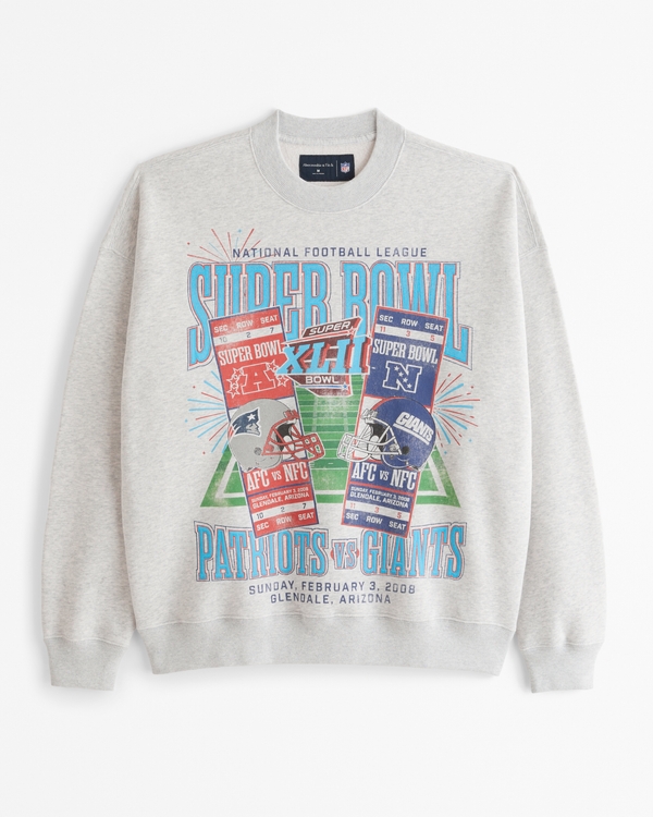 Vintage Super Bowl Graphic Crew Sweatshirt