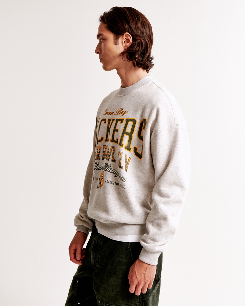 Green Bay Packers Graphic Crew Sweatshirt