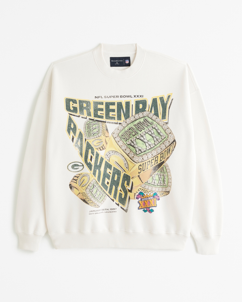 NFL Green Bay Packers Graphic Crew Sweatshirt NFL NFL Abercrombie