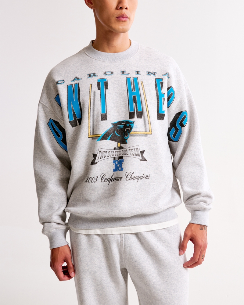 Carolina Panthers Graphic Crew Sweatshirt