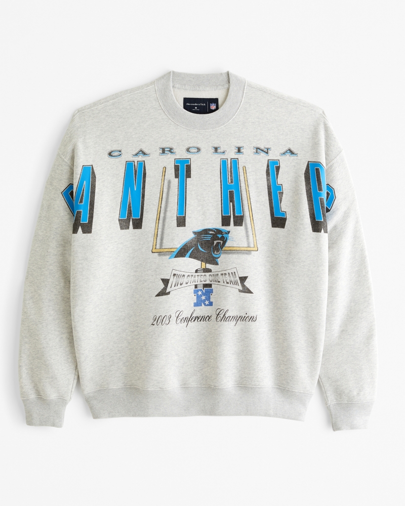 NFL Carolina Panthers Graphic Crew Sweatshirt NFL NFL Abercrombie