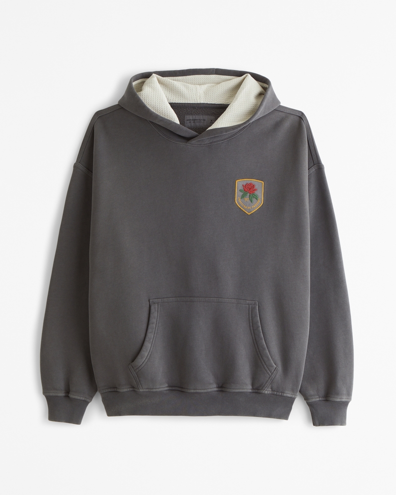 パーカー・フーディ Abercrombie & fitch New York Graphic Popover Hoodie Men's New York Graphic Popover Hoodie | Men's Clearance