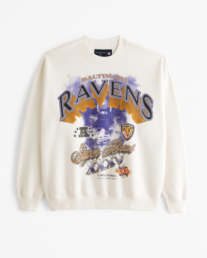 Baltimore Ravens Graphic Crew Sweatshirt