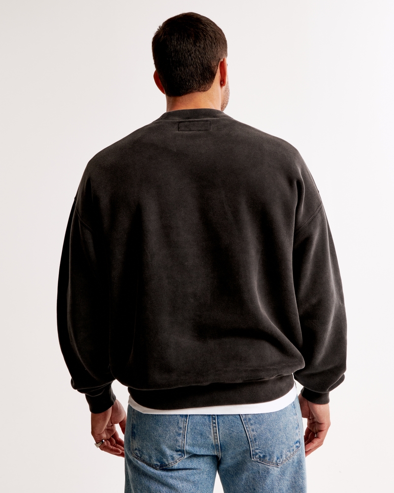 Sudadera con cuello redondo y estampa de los New Orleans Saints