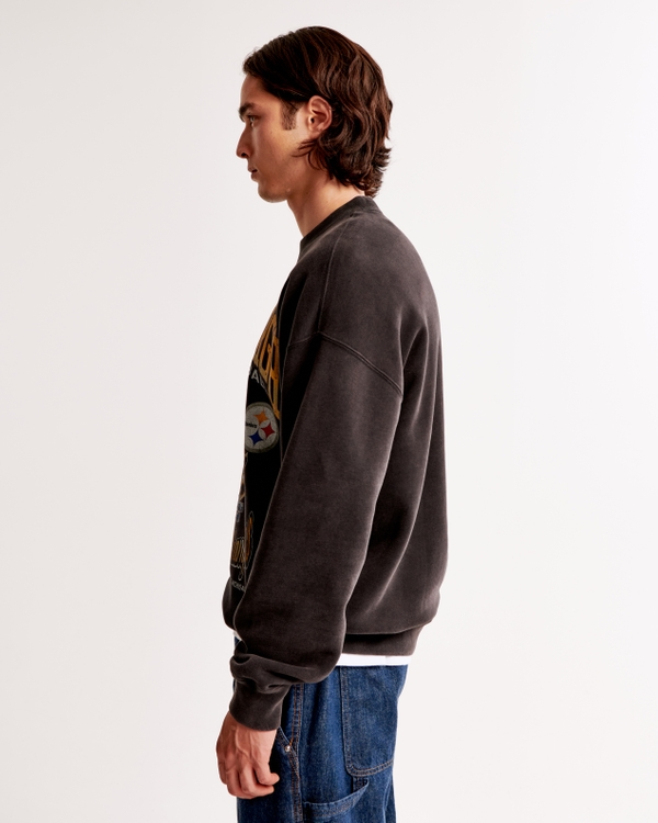 Pittsburgh Steelers Graphic Crew Sweatshirt