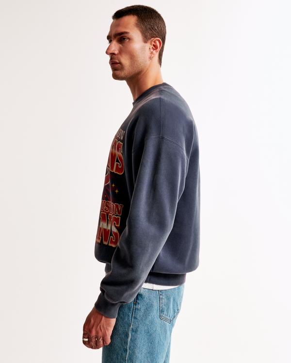 Houston Texans Graphic Crew Sweatshirt