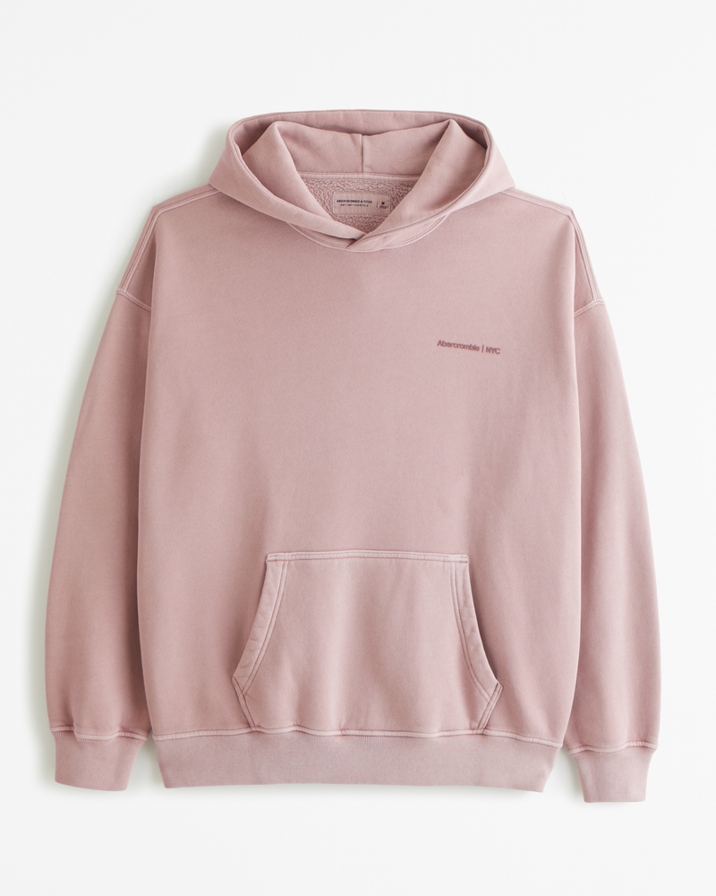 Micro Logo Popover Hoodie