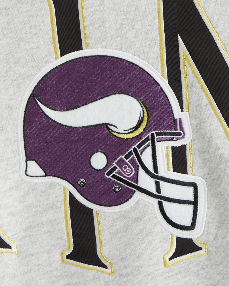 Minnesota Vikings Graphic Crew Sweatshirt