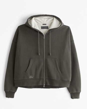 AMERICANA/アメリカーナ】 WIDE FULLZIP HOODIE トップス