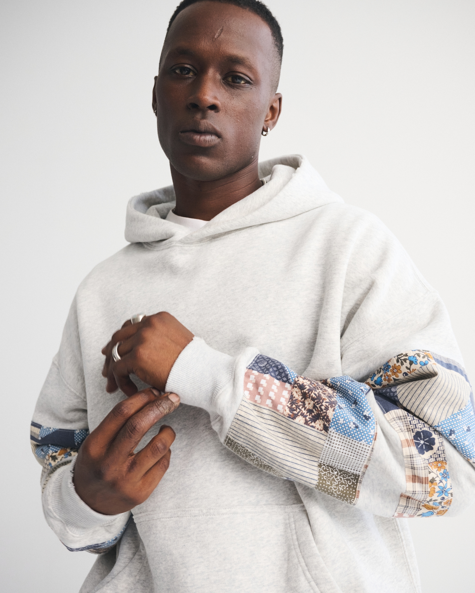 Essential Popover Camo Hoodie