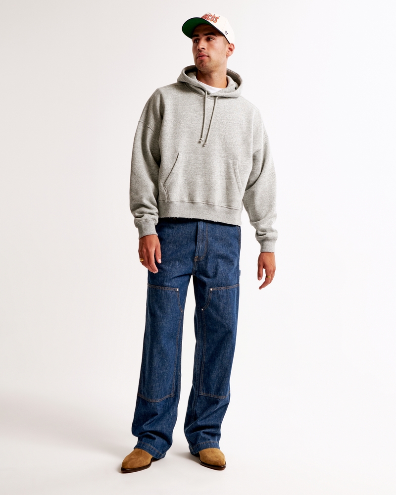 Essential Cropped Popover Hoodie