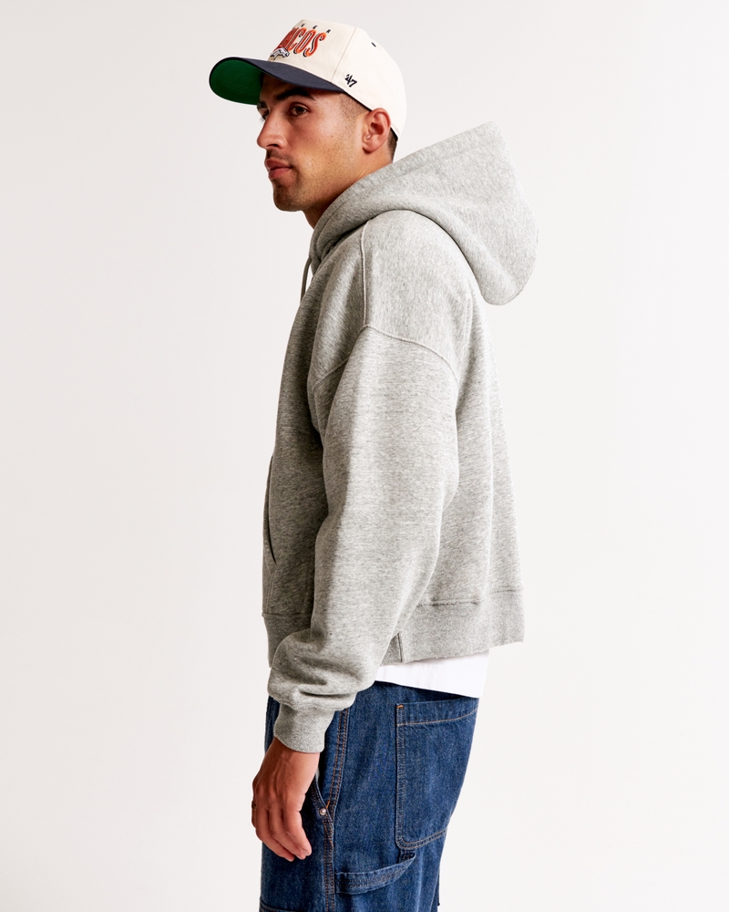 Essential Cropped Popover Hoodie
