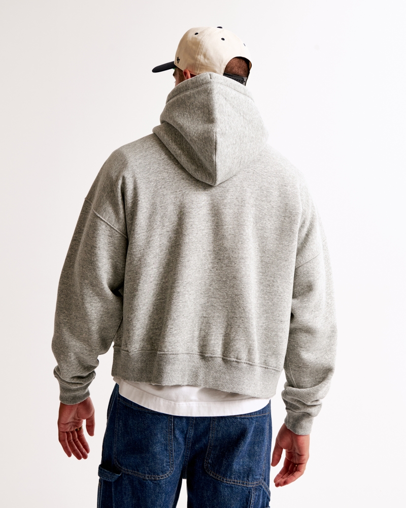 Essential Cropped Popover Hoodie