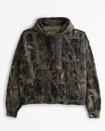 Abercrombie cropped sweatshirt best sale