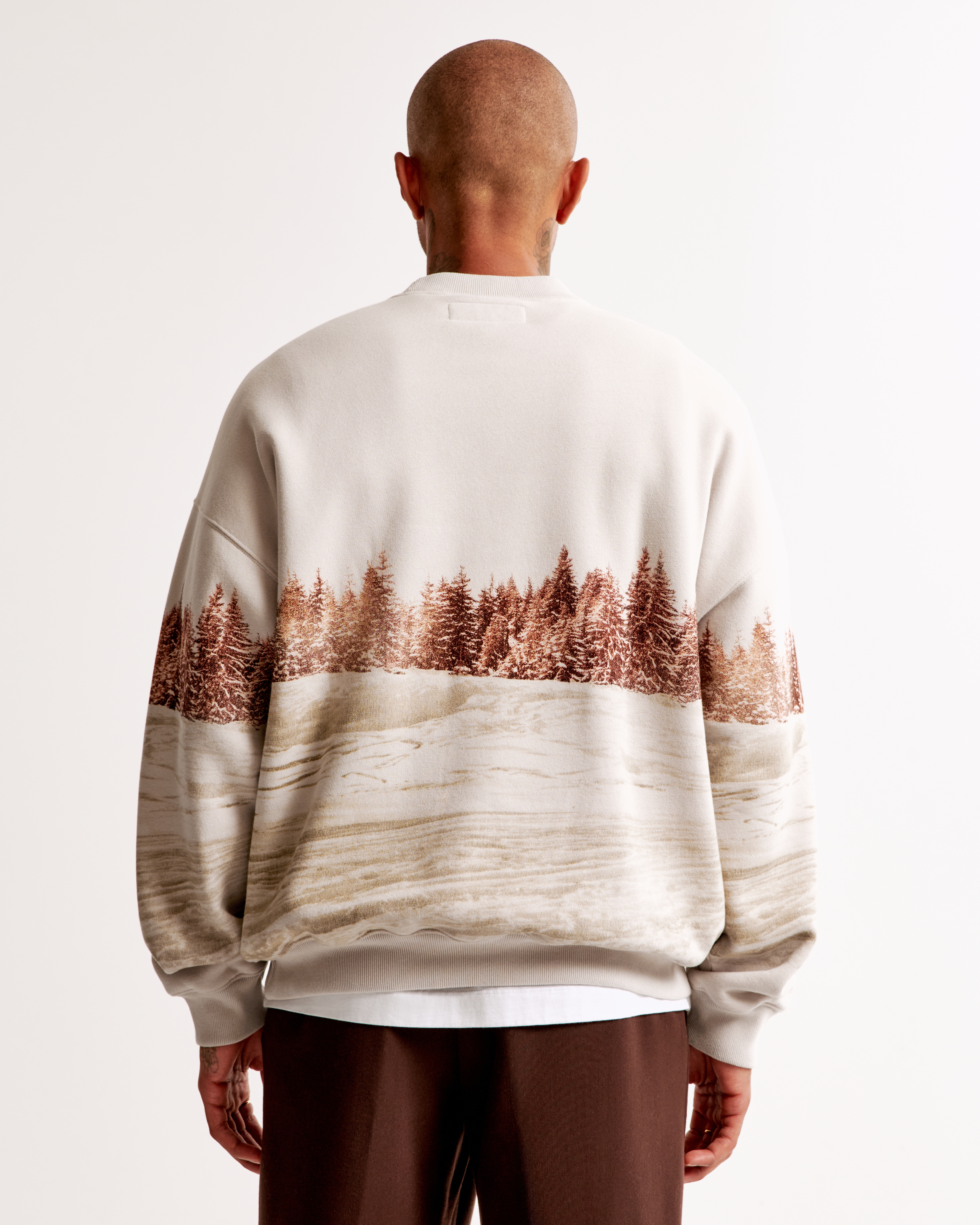 Men's Budweiser Graphic Crew Sweatshirt | Men's Clearance