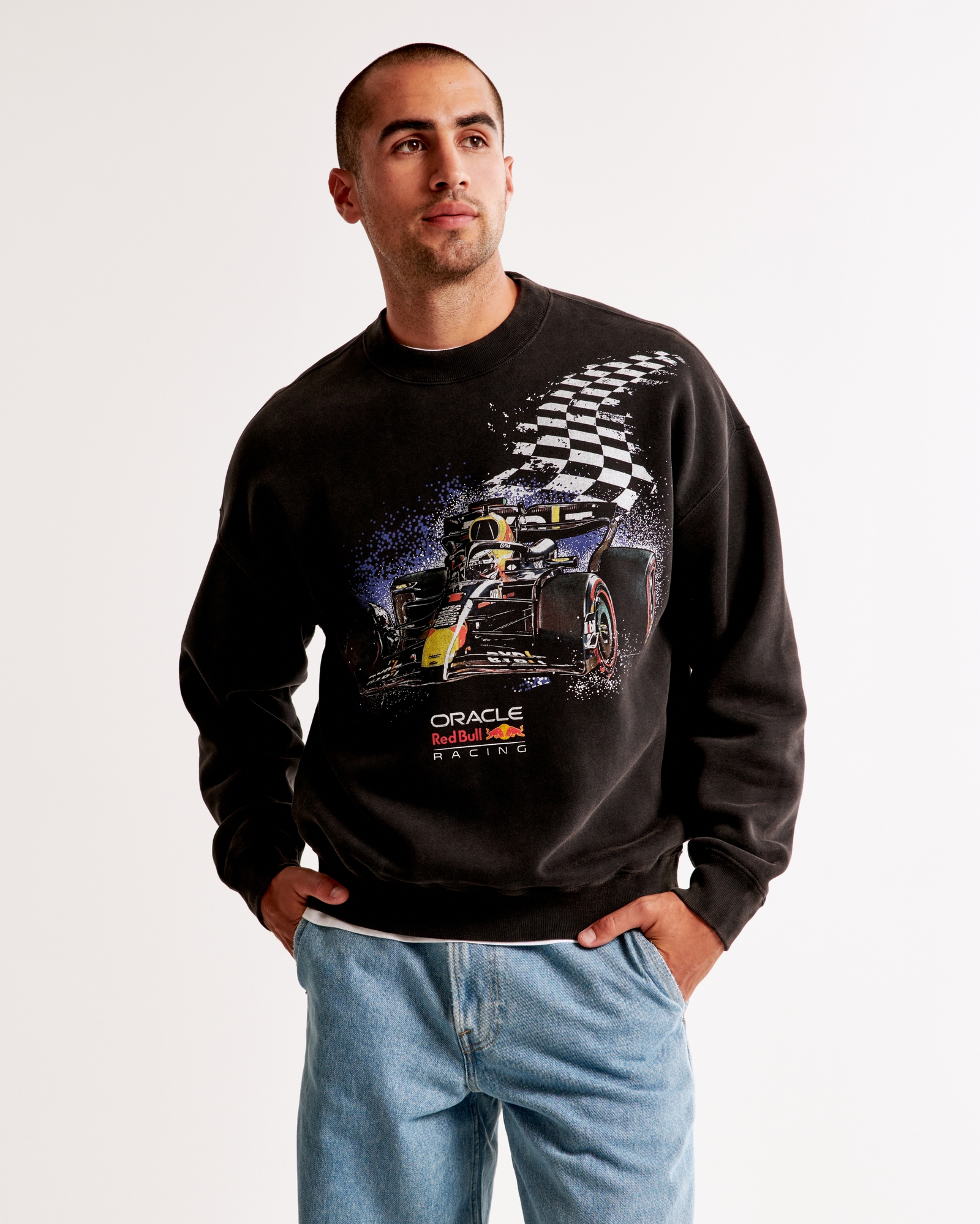 Oracle Red Bull Racing Graphic Crew Sweatshirt