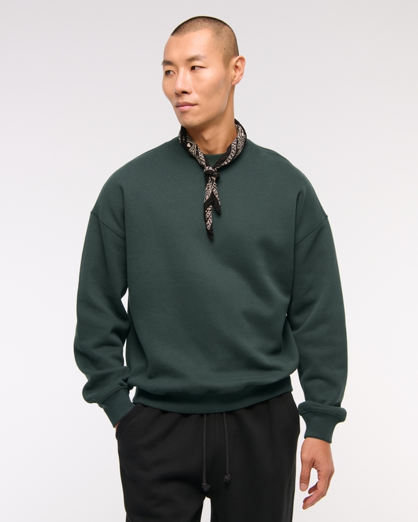 Essential Crew Sweatshirt, Dark Spruce