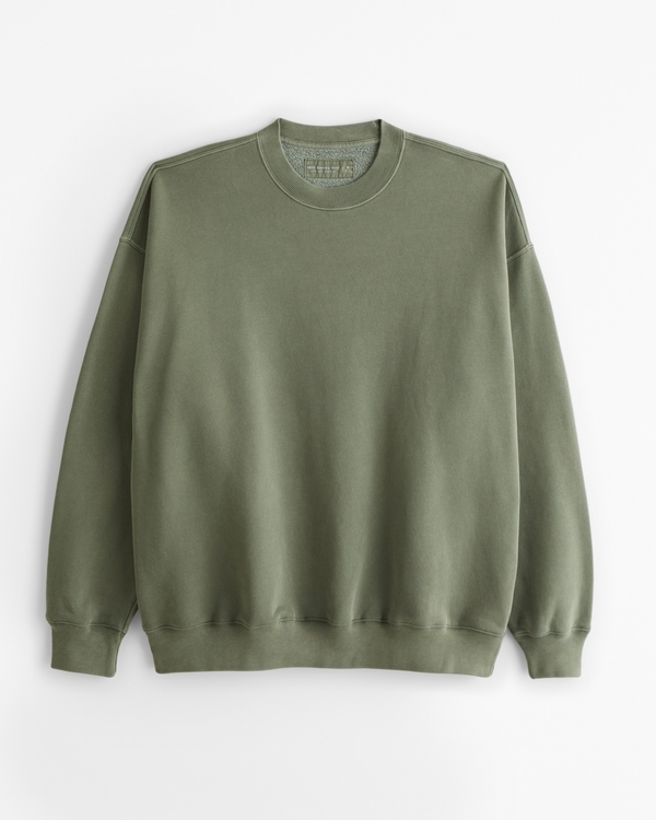 Essential Crew Sweatshirt, Clover Green