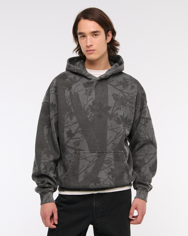 Abercrombie gray hoodie online