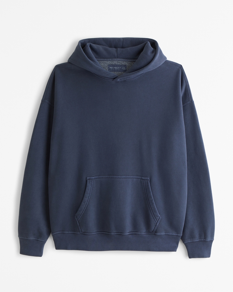 Men s Essential Popover Hoodie Men s New Arrivals Abercrombie