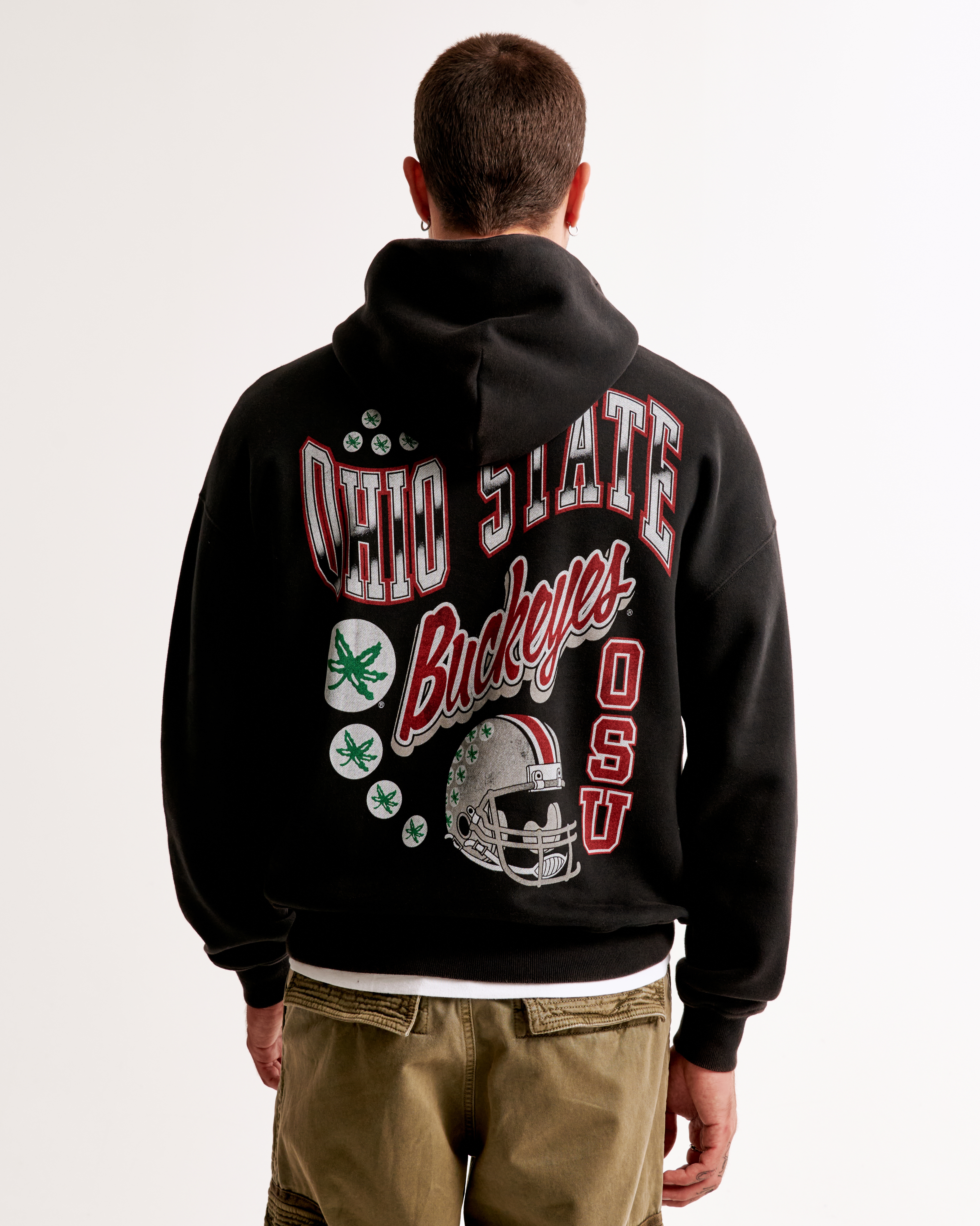 ★Abercrombie & Fitch★マイアミ大学グラフィックスウェット Men's University of Miami Graphic Crew Sweatshirt | Men's