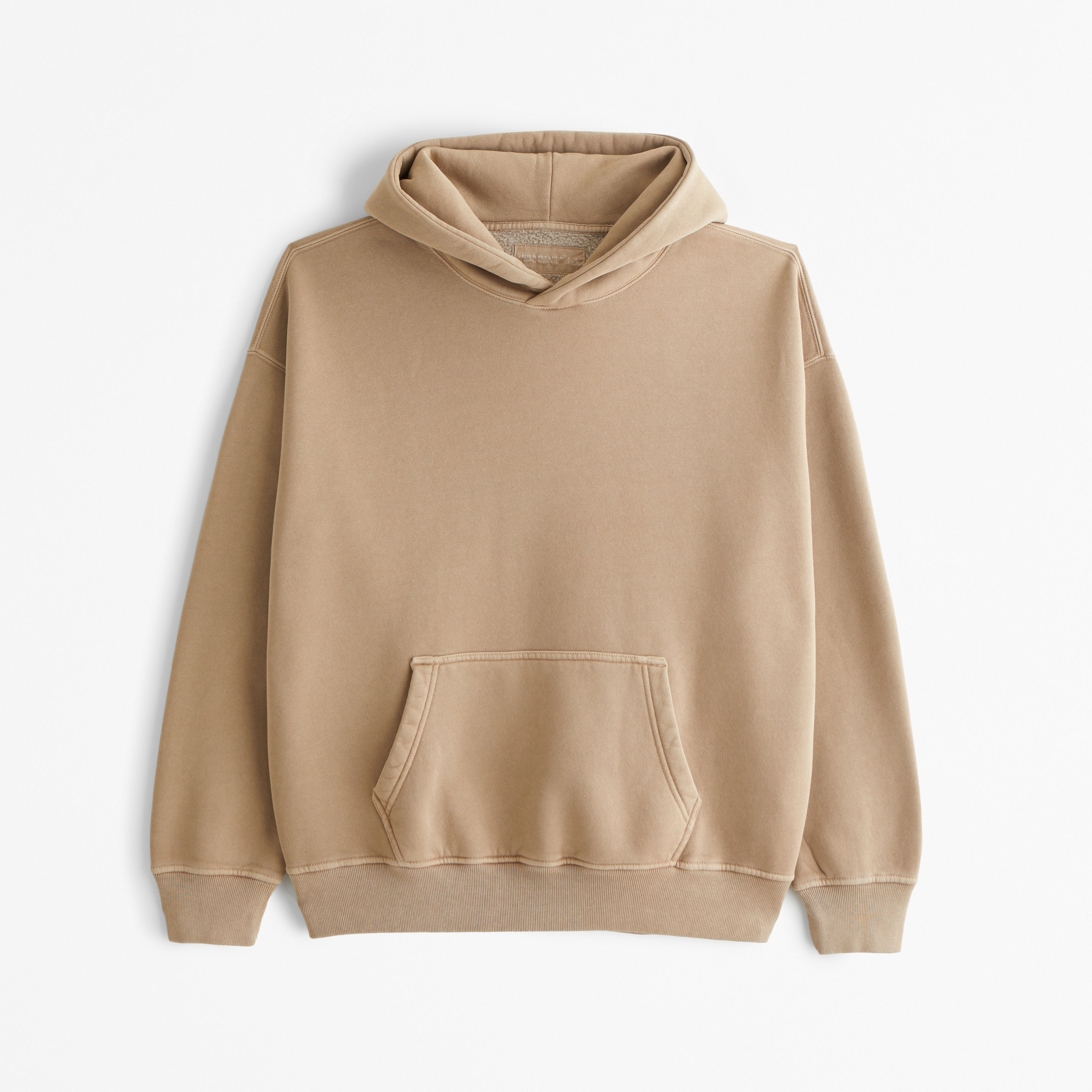 Abercrombie & Fitch Essential Popover Hoodie In Brown