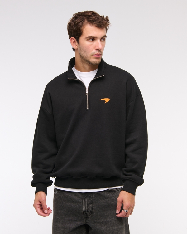 McLaren Graphic Half-Zip, Black