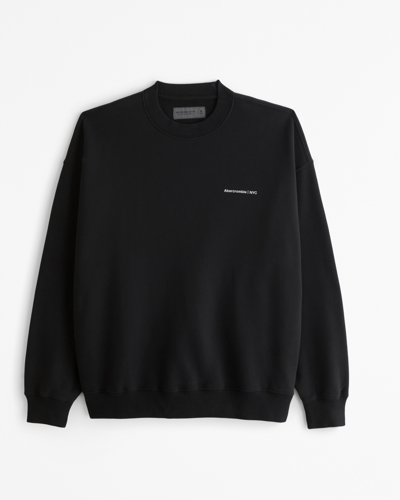 Logo crew sweatshirt sale