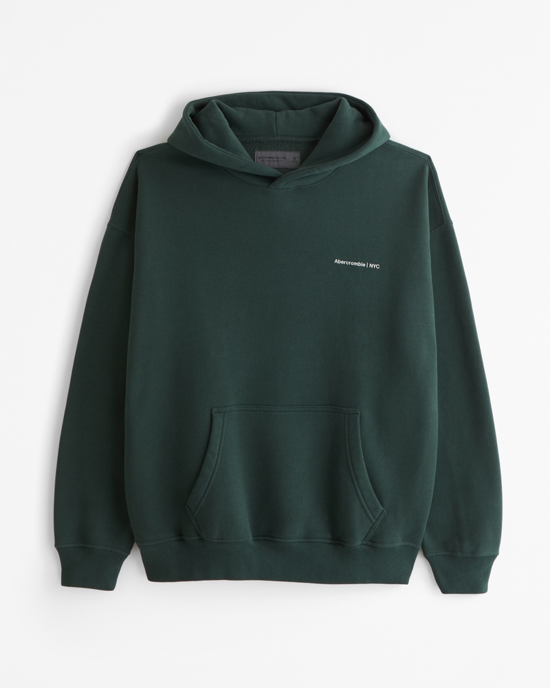 Micro Logo Popover Hoodie