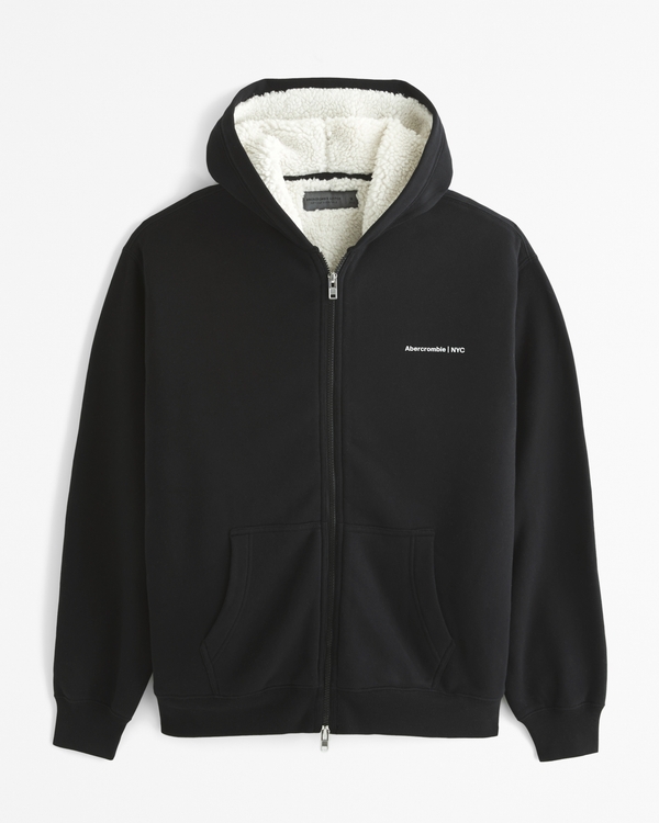 Abercrombie fitch mens zip up hoodie hotsell