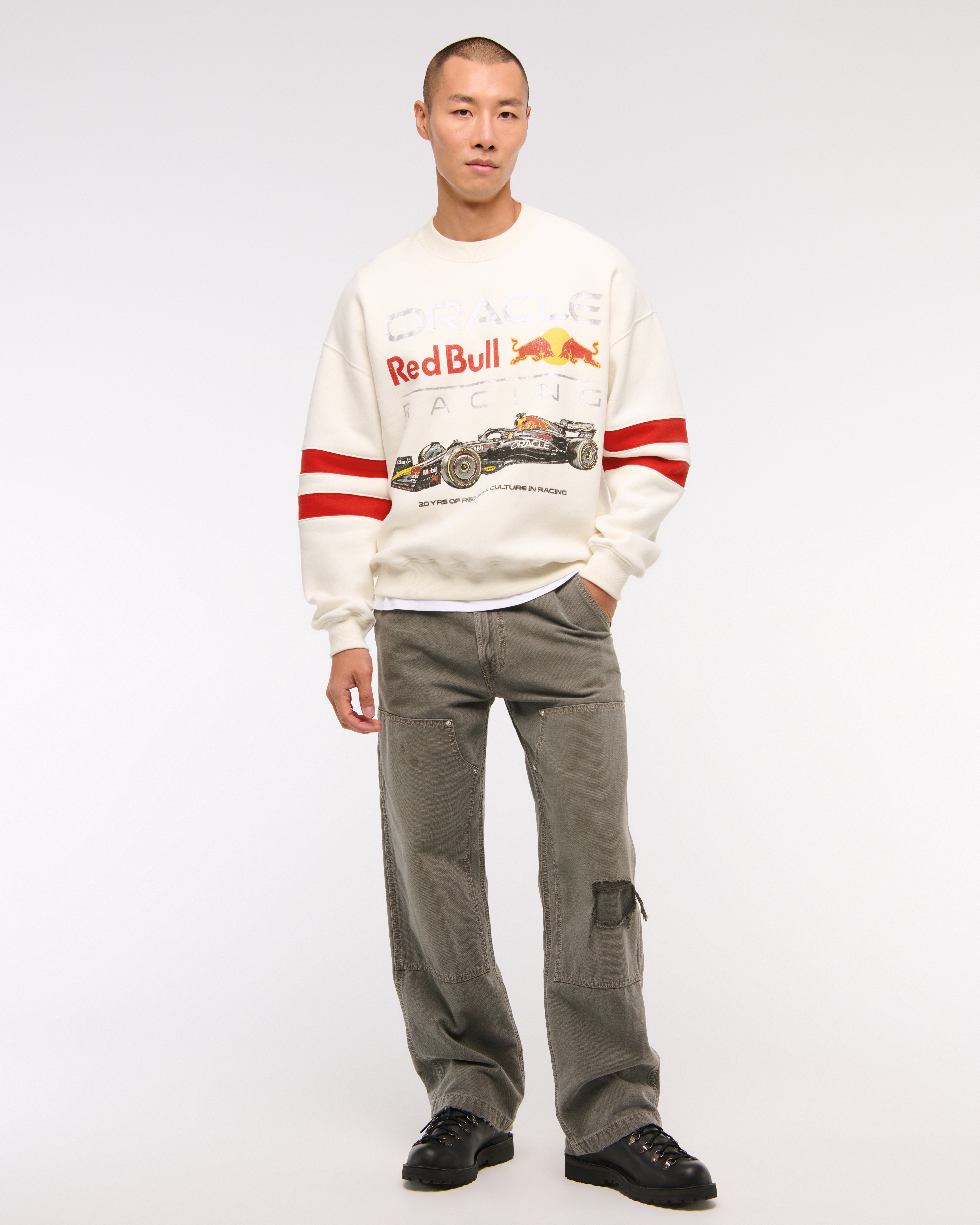 ★Abercrombie & Fitch★Oracle Red Bull Racingハーフジップ KIC_132-5138-00134-900_prod1?