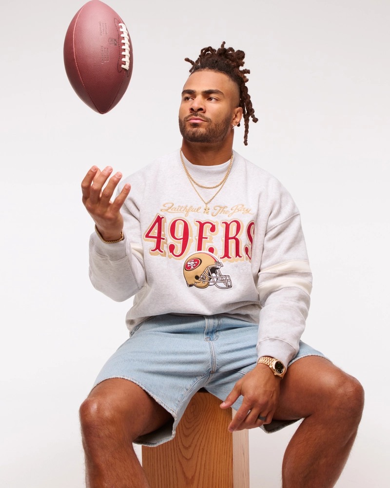 San Francisco 49ers Graphic Crew Sweatshirt