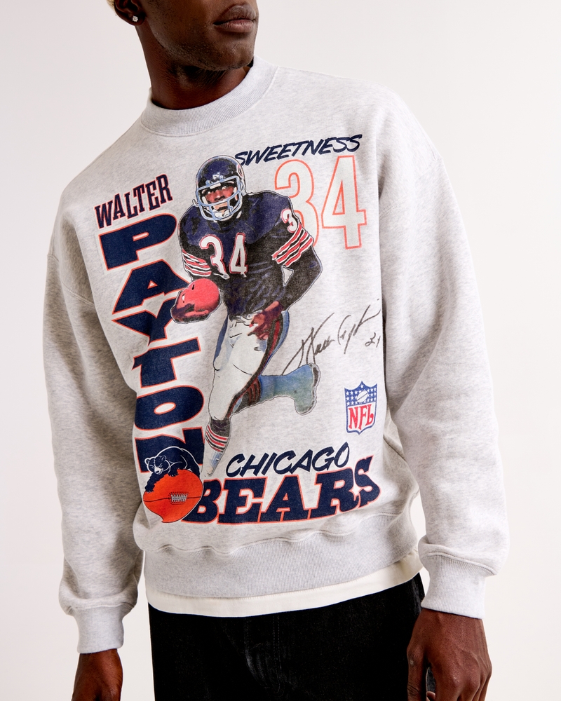 Walter Payton Graphic Crew Sweatshirt