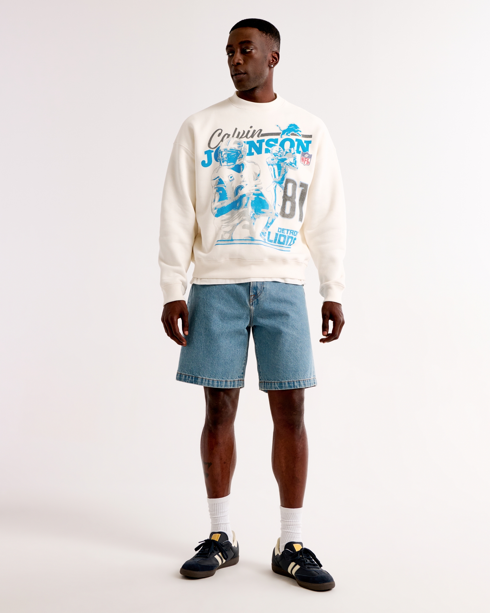 Walter Payton Graphic Crew Sweatshirt