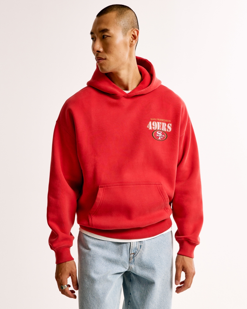 San Francisco 49ers Graphic Popover Hoodie