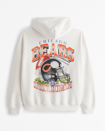 Chicago Bears Graphic Popover Hoodie from Abercrombie & Fitch - $100