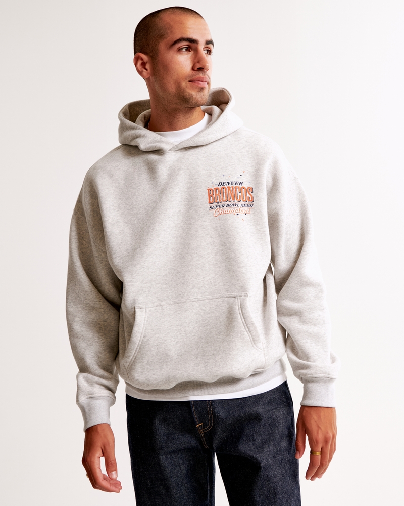 Denver Broncos Graphic Popover Hoodie