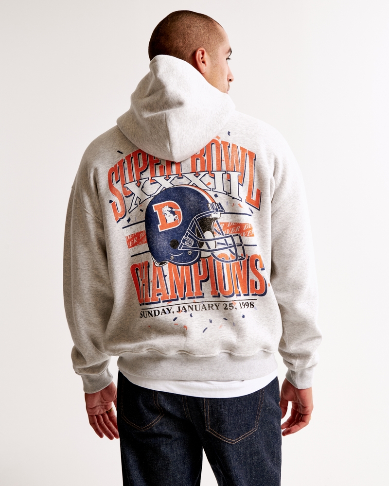 Denver Broncos Graphic Popover Hoodie