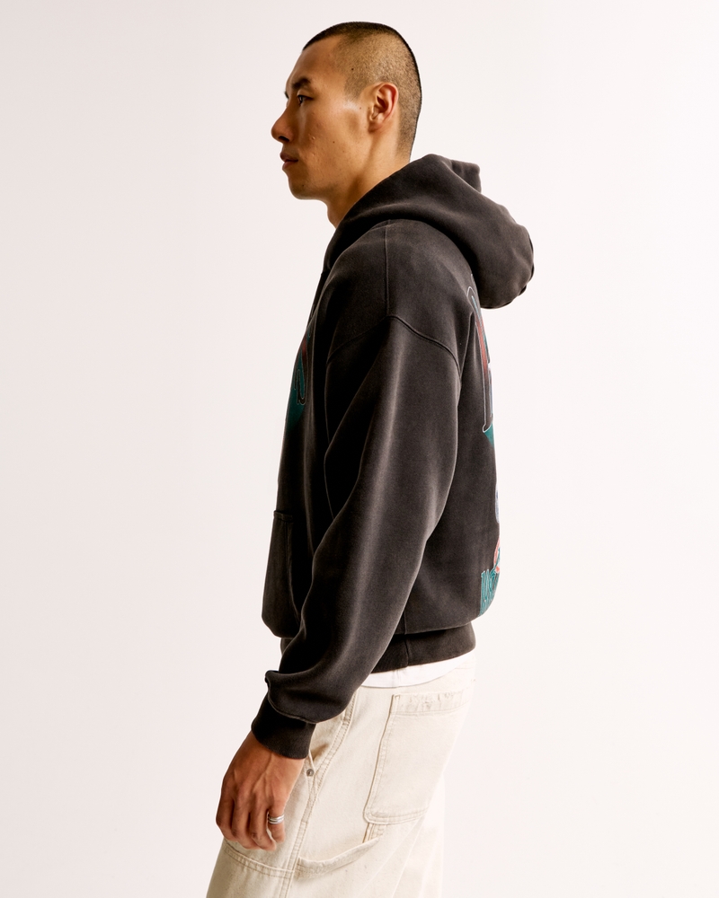 Miami Dolphins Graphic Popover Hoodie